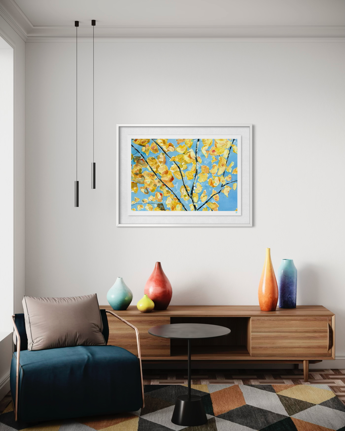 Limited Edition Print - Yellow Blue