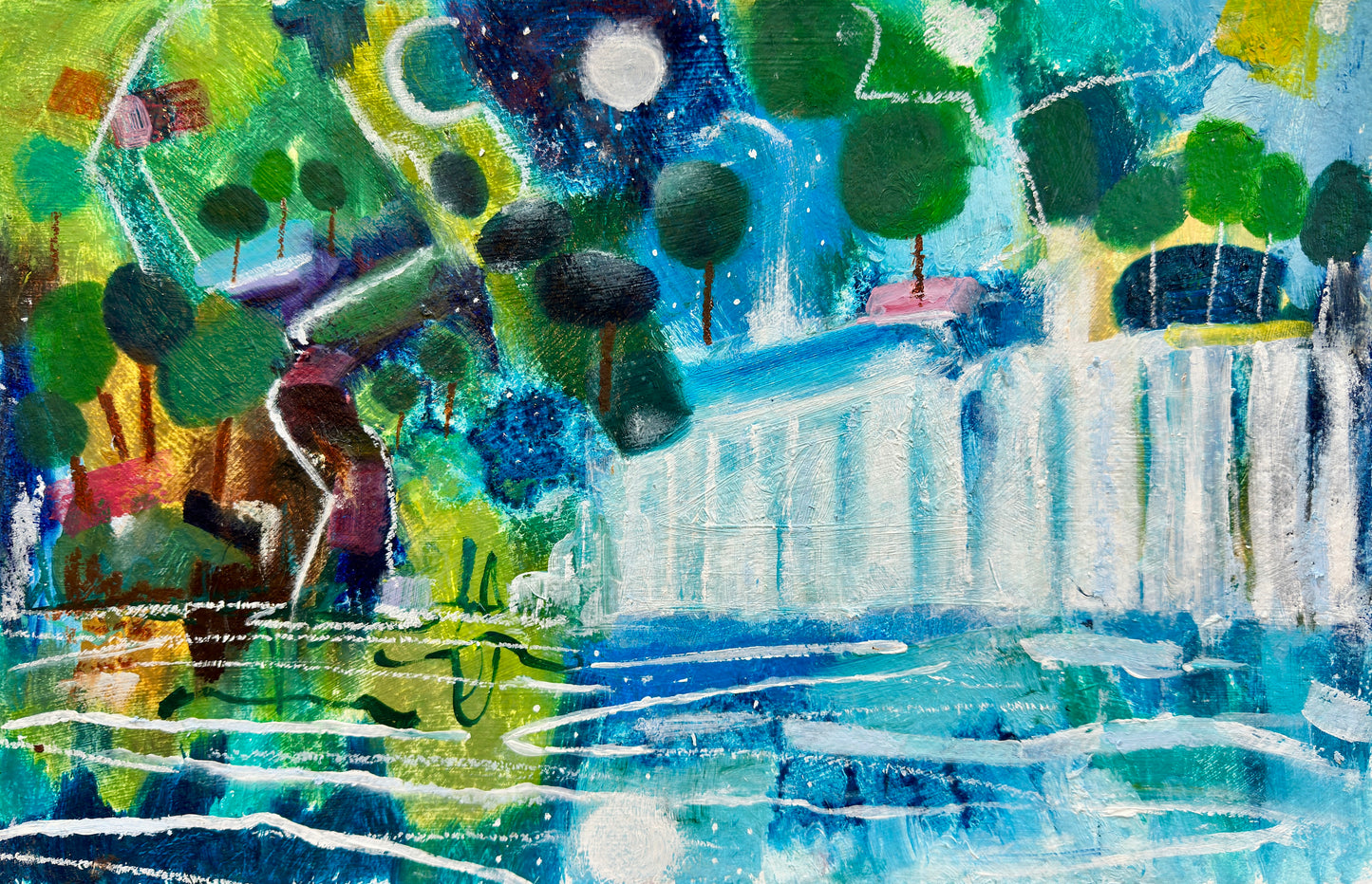 This is the day No.4 - Original Oil Painting