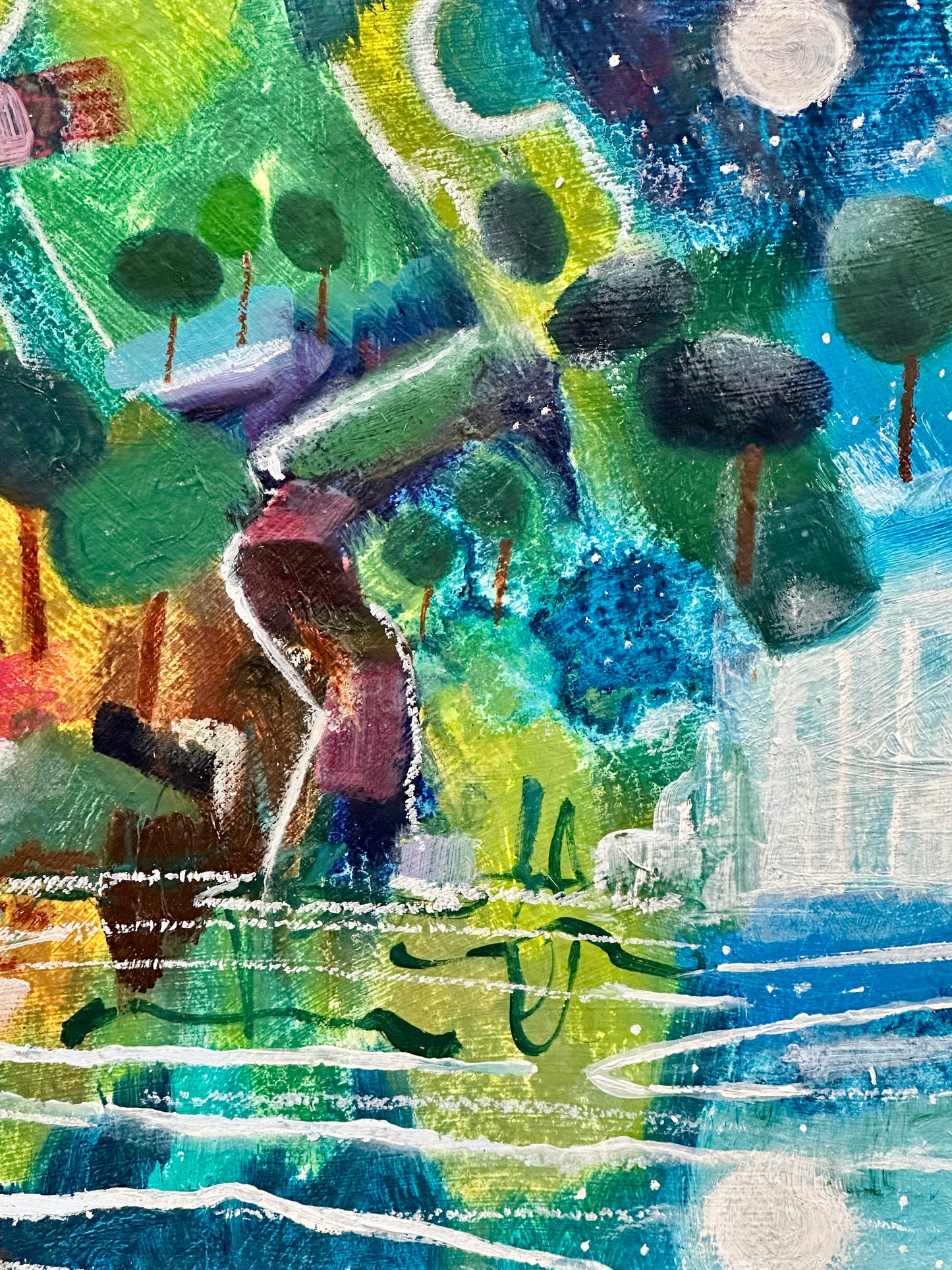 This is the day No.4 - Original Oil Painting