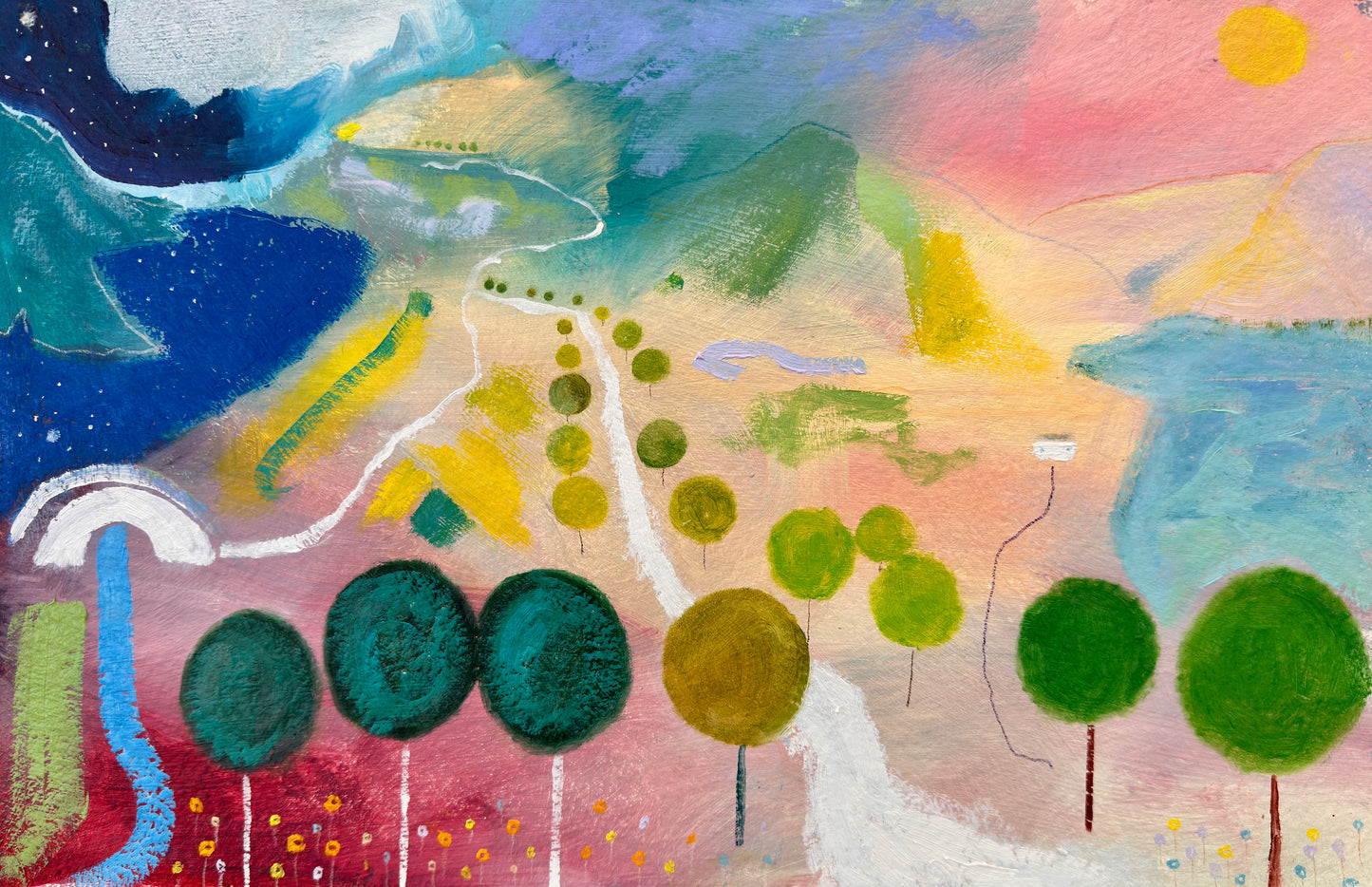 This is the day No.7 - Original Oil Painting