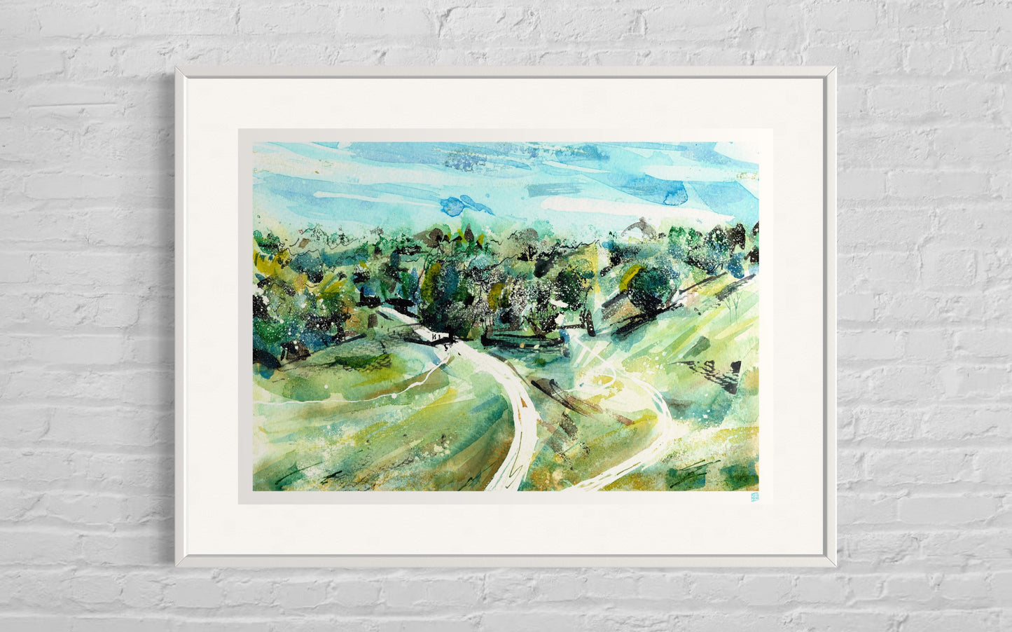 Limited Edition Print - A Park in July