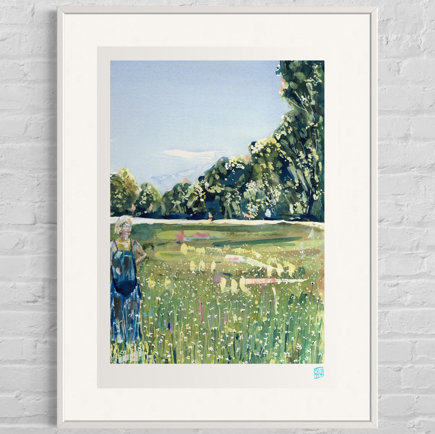 Limited Edition Print - With Daisies