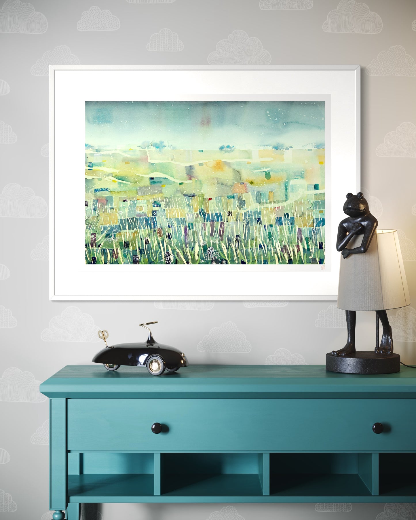 Limited Edition Print - Poppy in a Barley Field