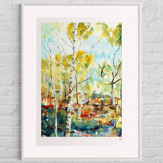 Limited Edition Print - Warming The Winter Out V2