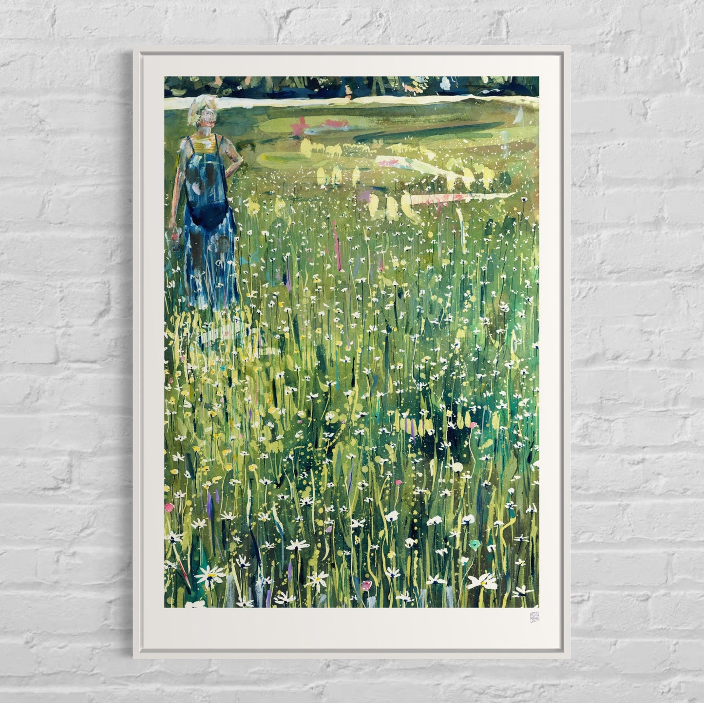 Limited Edition Print - With Daisies V2