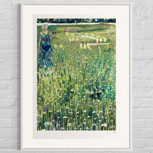 Limited Edition Print - With Daisies V2