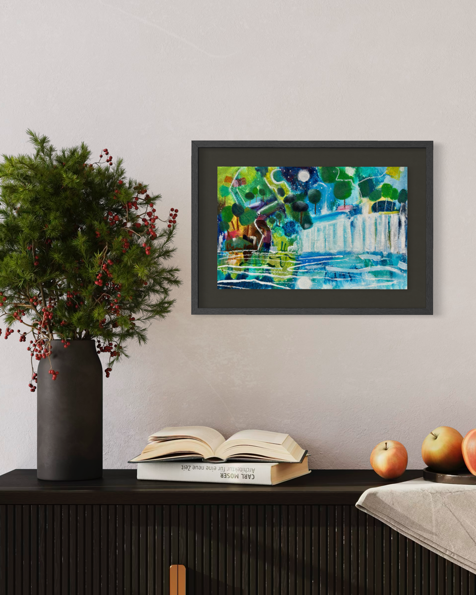 This is the day No.4 - Original Oil Painting