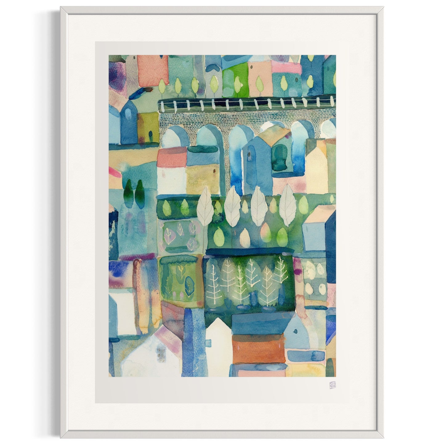 Limited Edition Print - A Happy Town