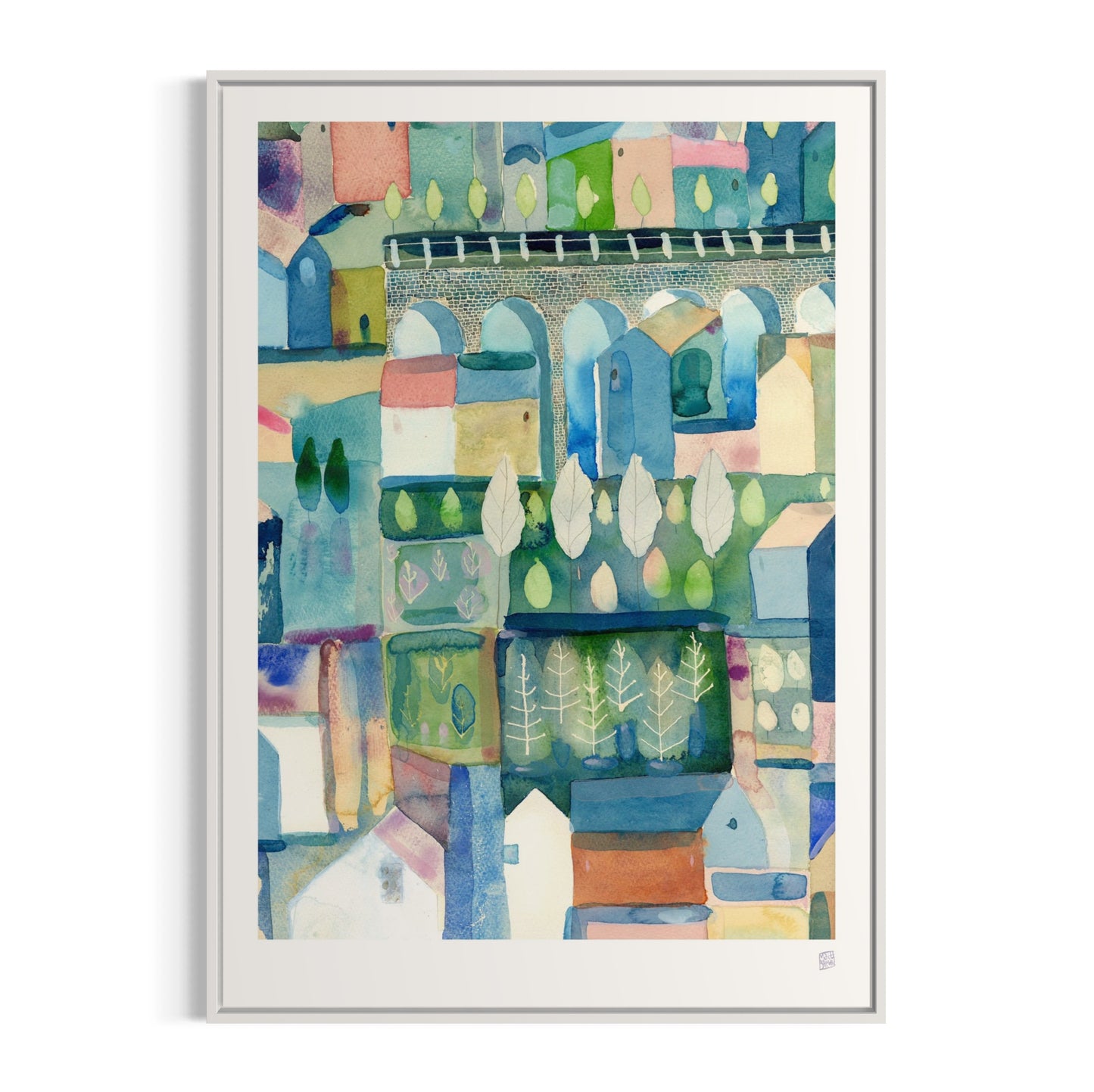 Limited Edition Print - A Happy Town