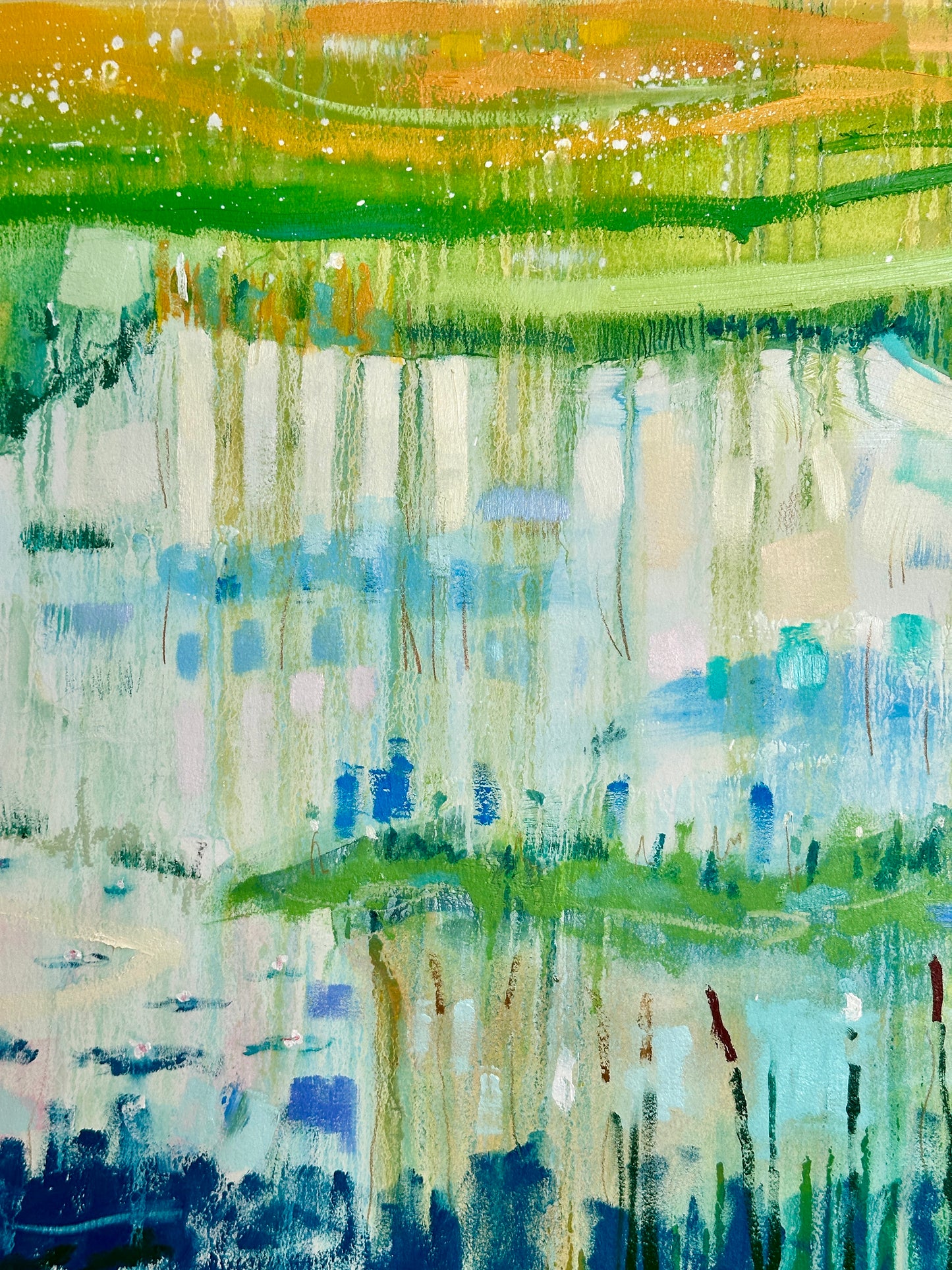 Catching Light - Original Oil Painting on Paper