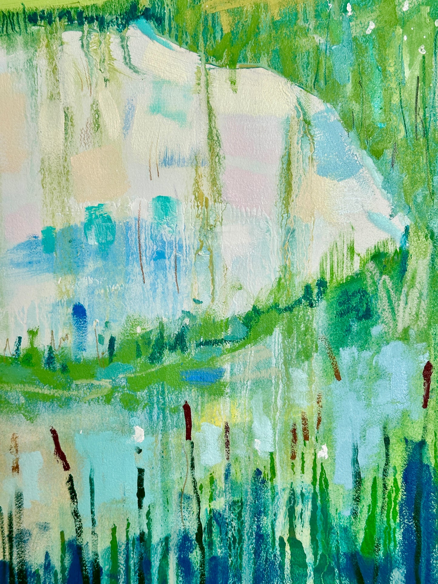 Catching Light - Original Oil Painting on Paper