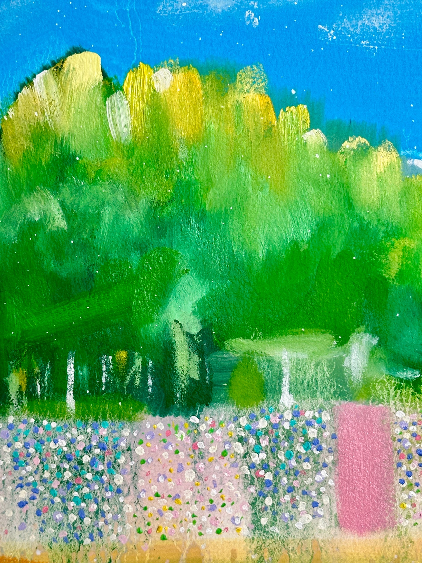 Catching Light - Original Oil Painting on Paper