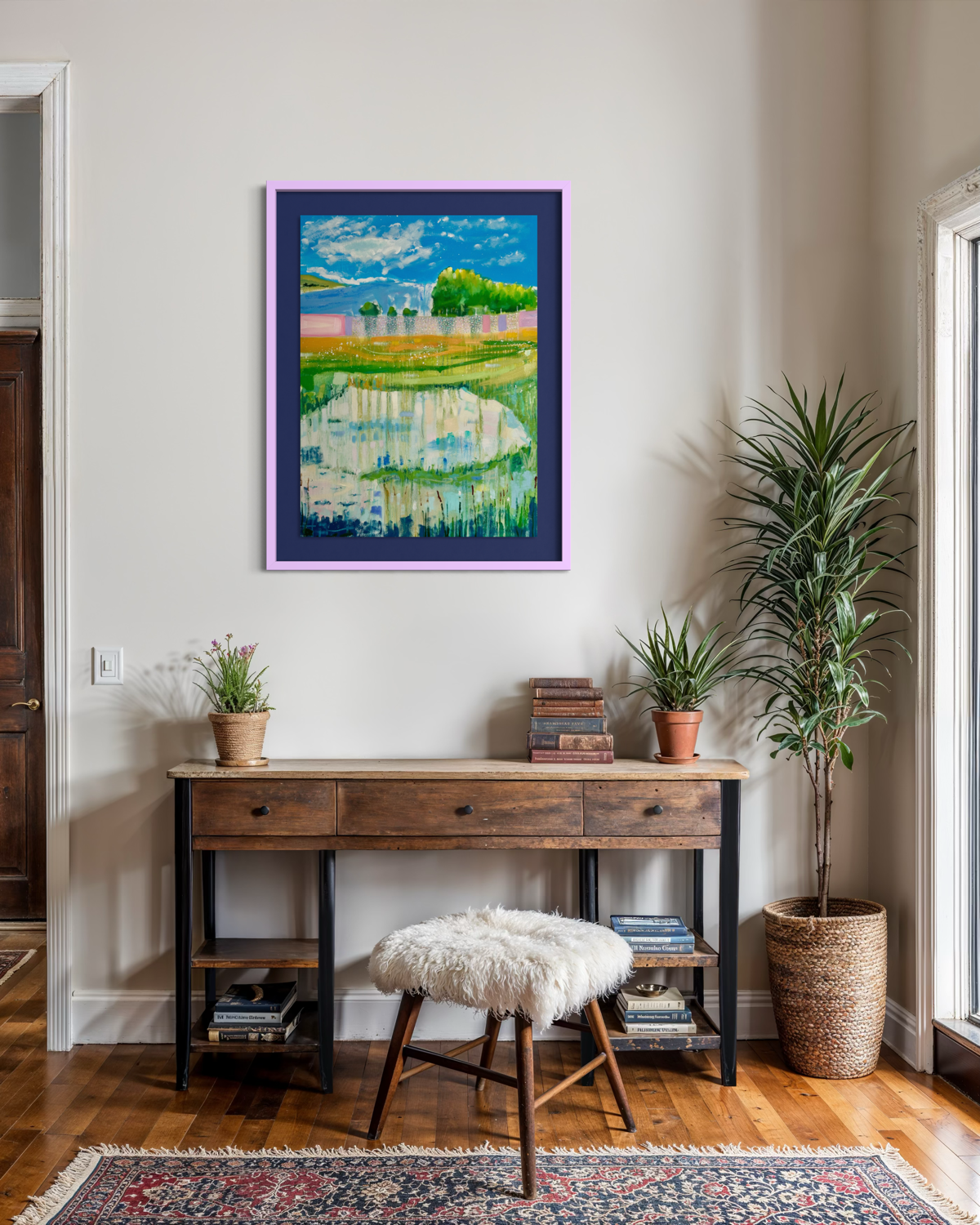 Catching Light - Original Oil Painting on Paper