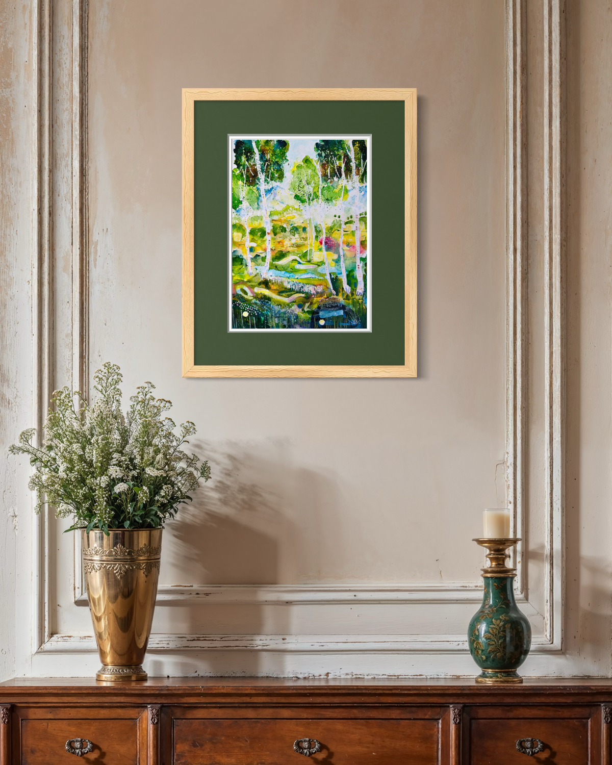 Spring Trails  - Original Watercolour Painting