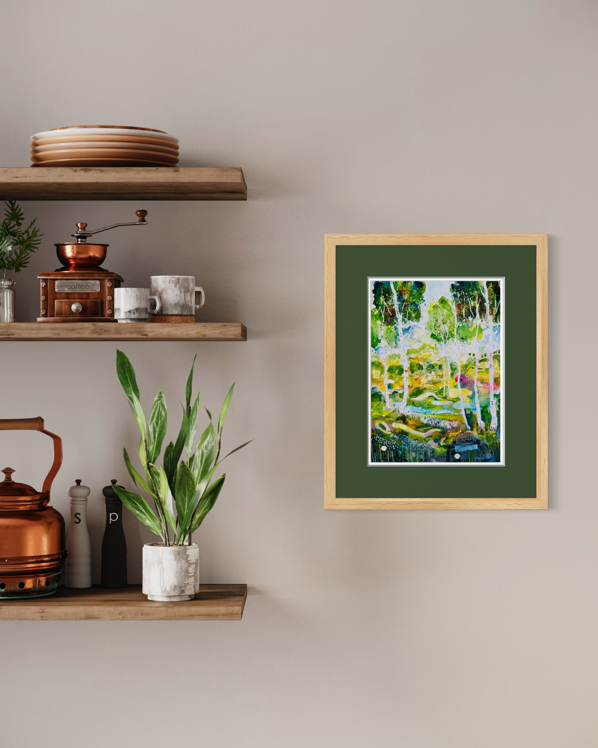 Spring Trails  - Original Watercolour Painting