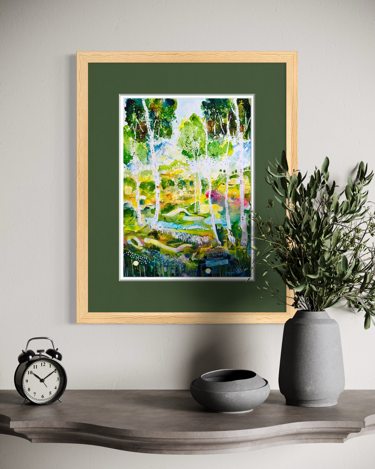 Spring Trails  - Original Watercolour Painting