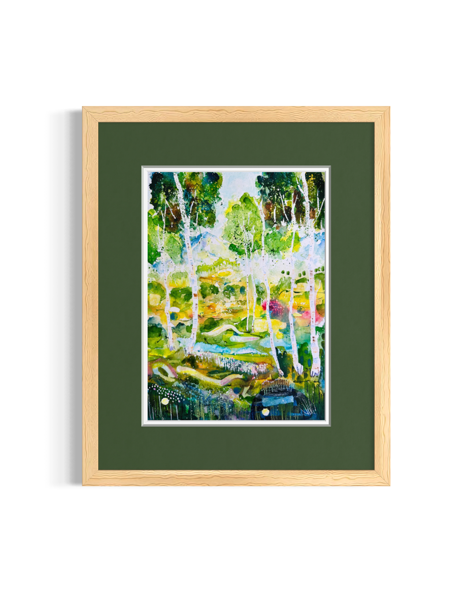 Spring Trails  - Original Watercolour Painting