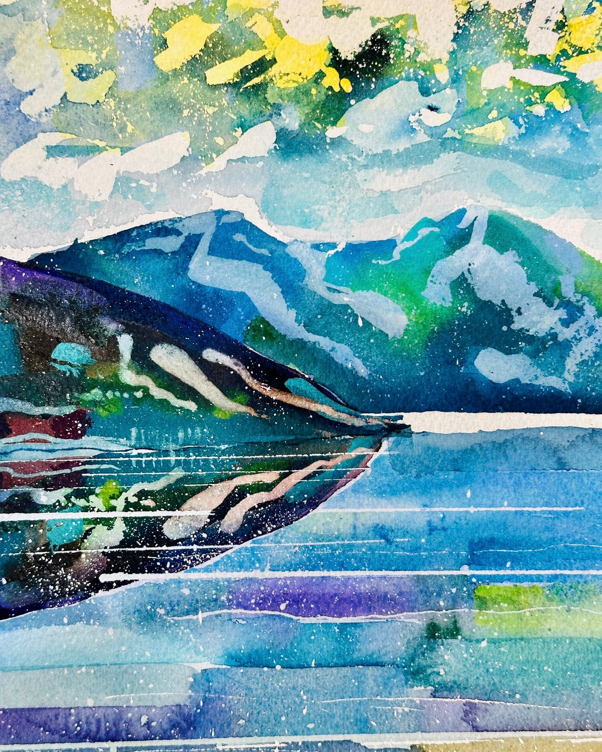 To See Completely - Original Watercolour