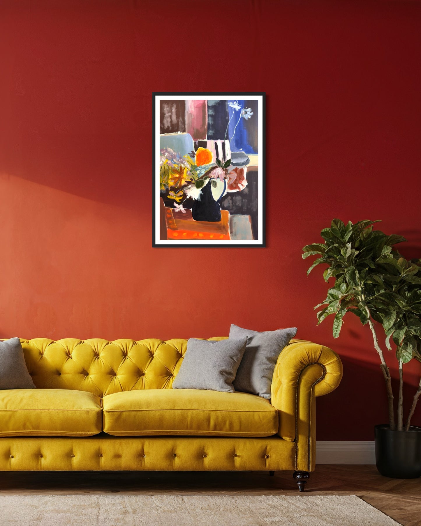 Orange Crush (Original, Signed and Framed)