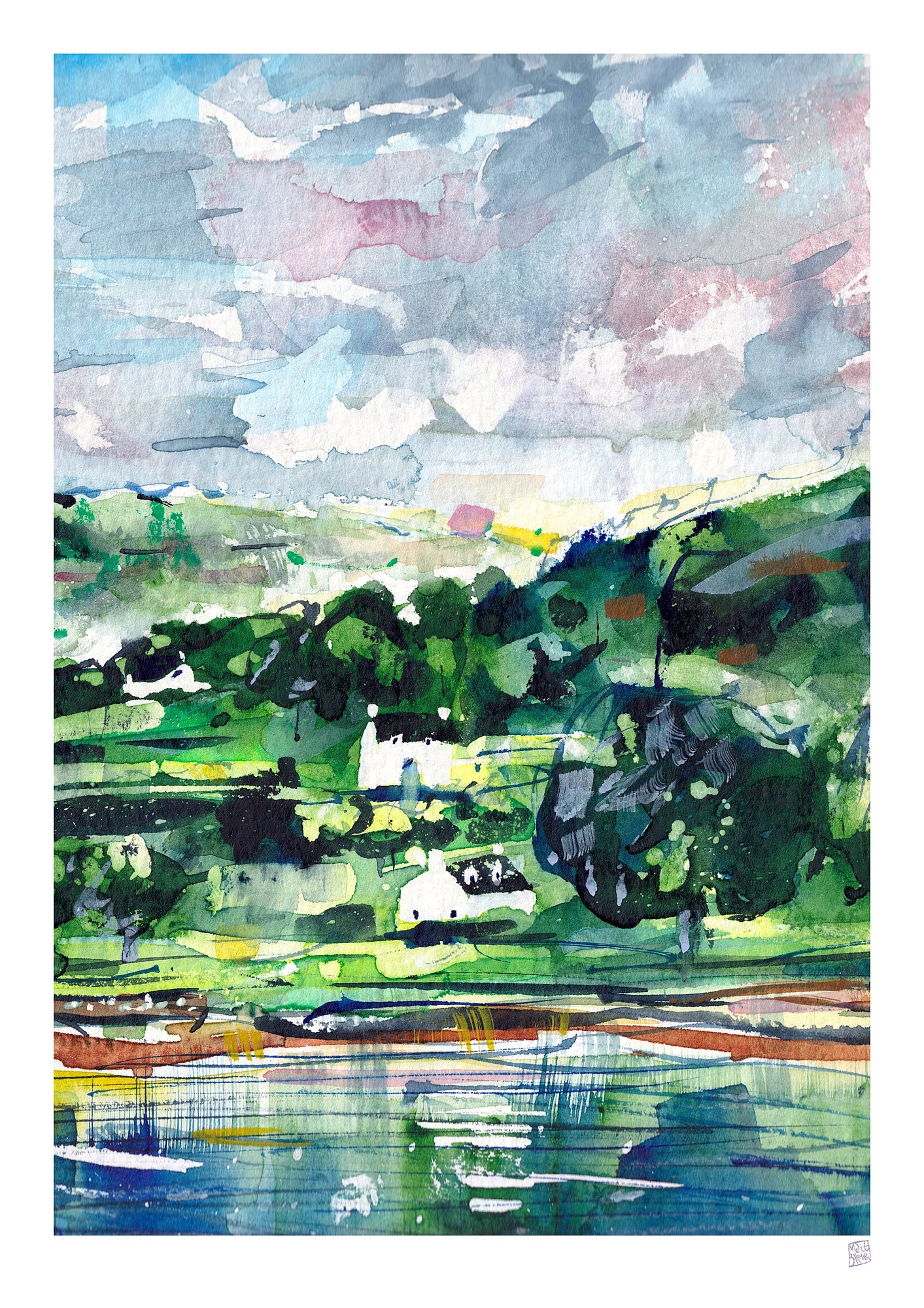 Limited Edition Print - Skye Homes