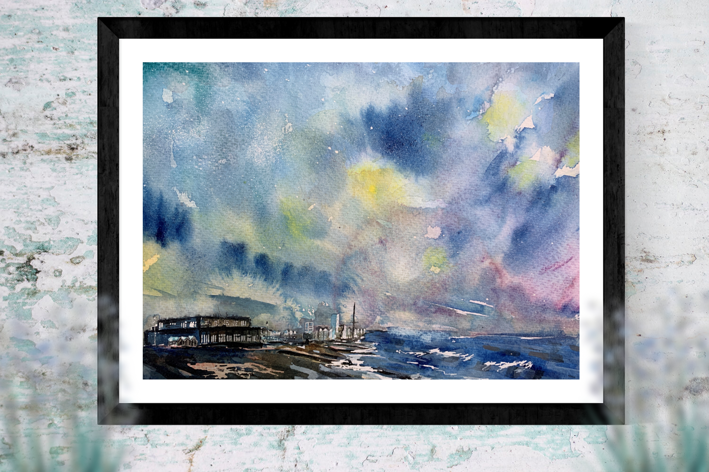 Sale - Twilight and The Storm (Original, Signed and Framed)