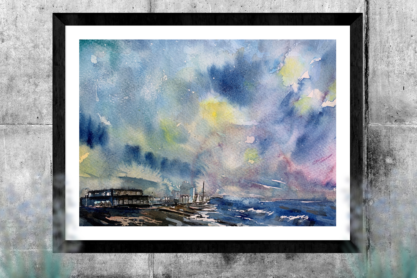 Sale - Twilight and The Storm (Original, Signed and Framed)