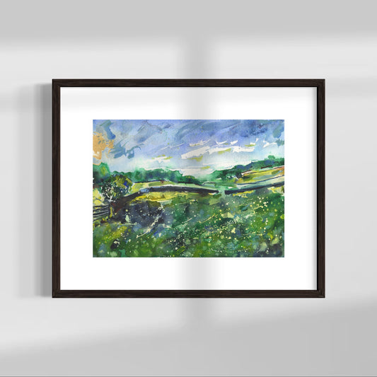 SALE - Yellow Meadows - Original Painting