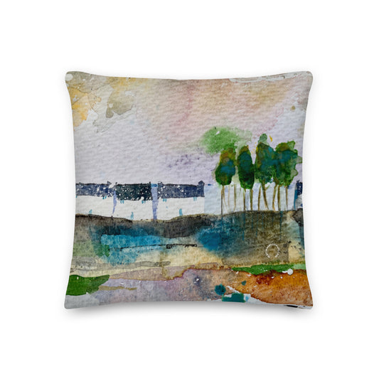 Little Village Cushion (45cm x 45cm)