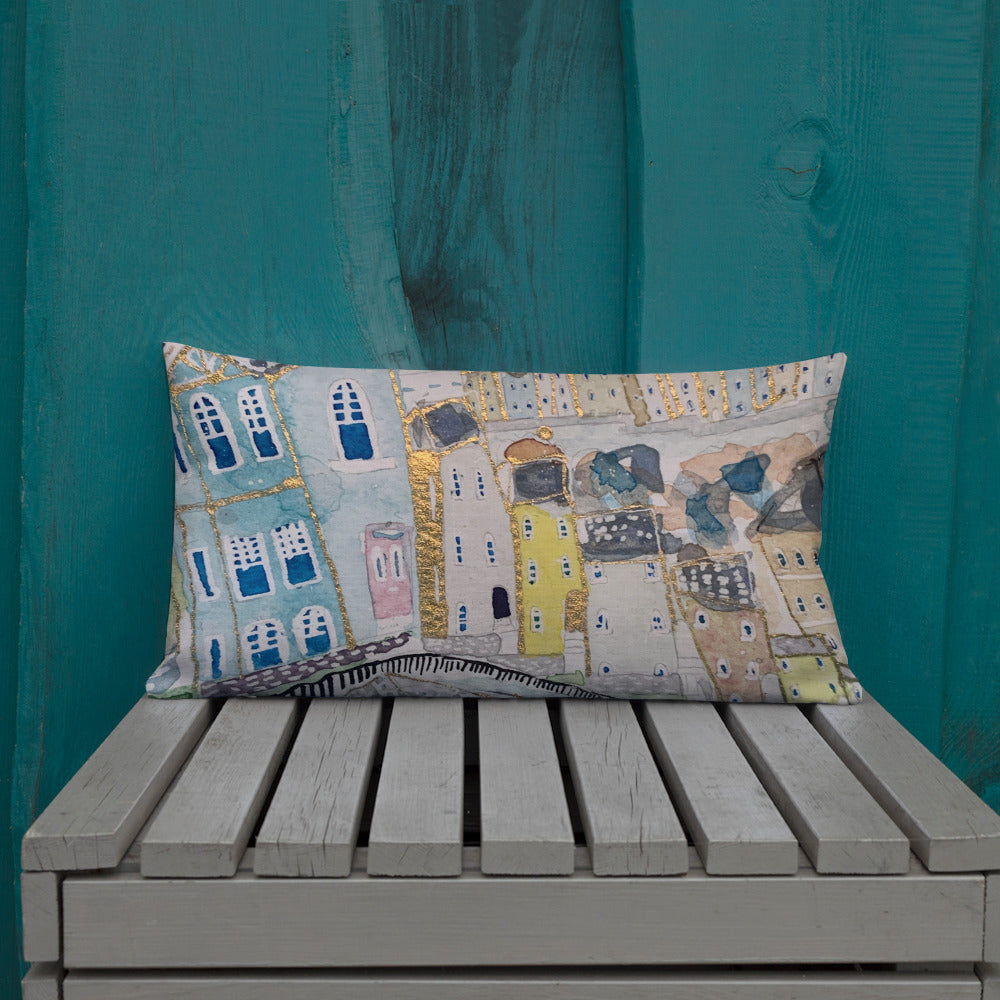 Premium Pillow - Spring in Palmeira Square