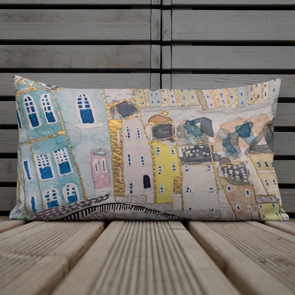 Premium Pillow - Spring in Palmeira Square