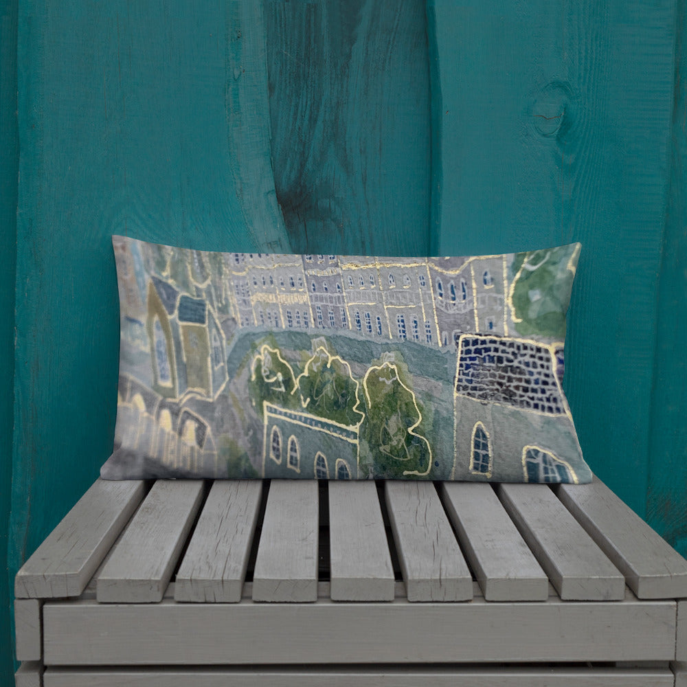 Premium Pillow - Spring in Palmeira Square