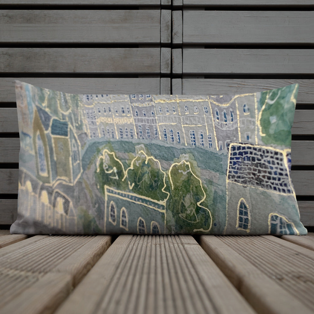 Premium Pillow - Spring in Palmeira Square