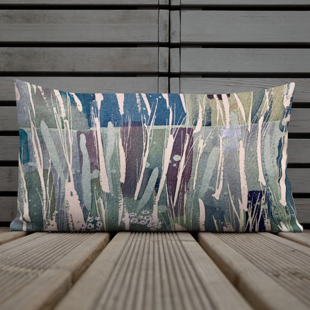 Premium Pillow - Spring Barley