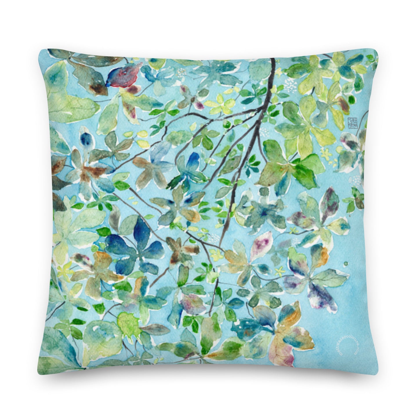 Large Luxury Art Print Cushion - Look Up (56cm x 56cm)