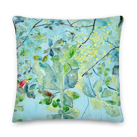 Large Luxury Art Print Cushion - Look Up (56cm x 56cm)