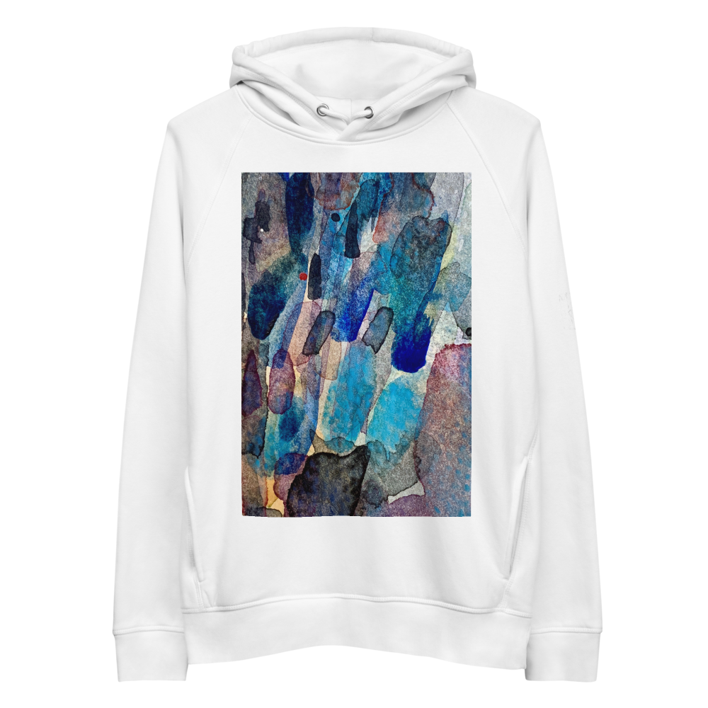 Organic Cotton Unisex Hoodie - Blue for You