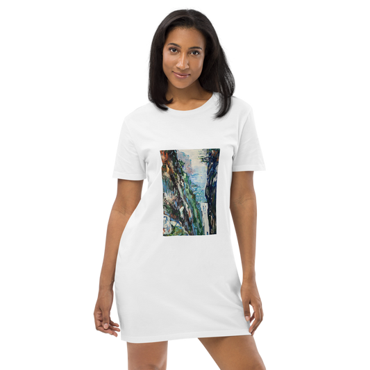 Organic Cotton T-shirt Dress - Waterfall