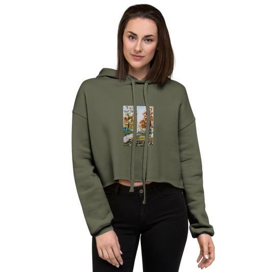 Crop Hoodie - Autumn