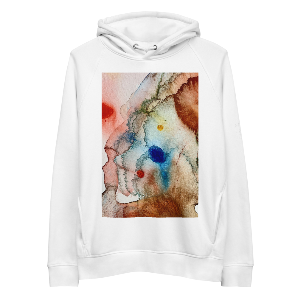 Organic Cotton Unisex Hoodie - Planets