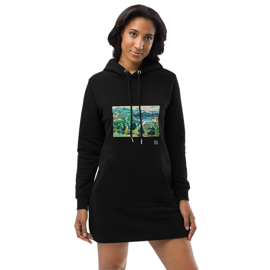 Organic Cotton Hoodie Dress - Walk