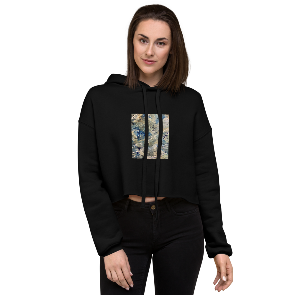 Crop Hoodie - Beach Grass