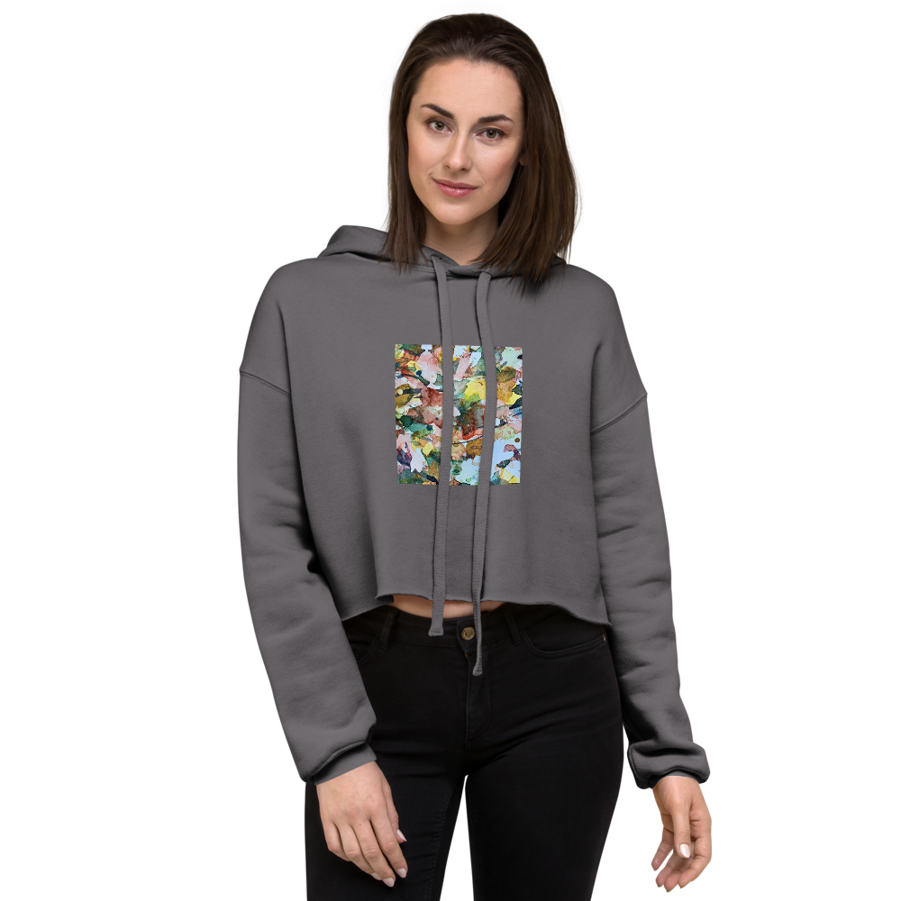 Crop Hoodie - Petal