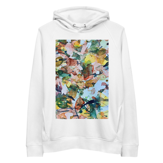 Organic Cotton Unisex Hoodie - Petals