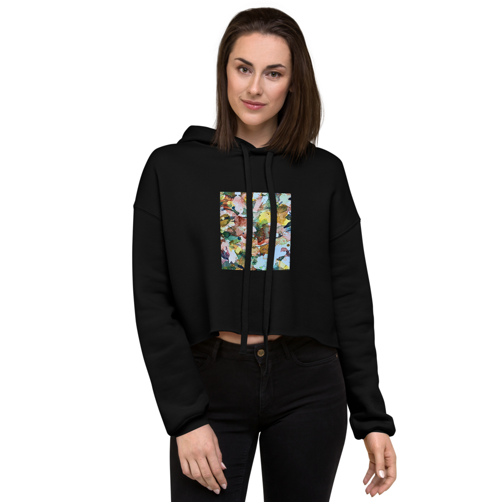 Crop Hoodie - Petal