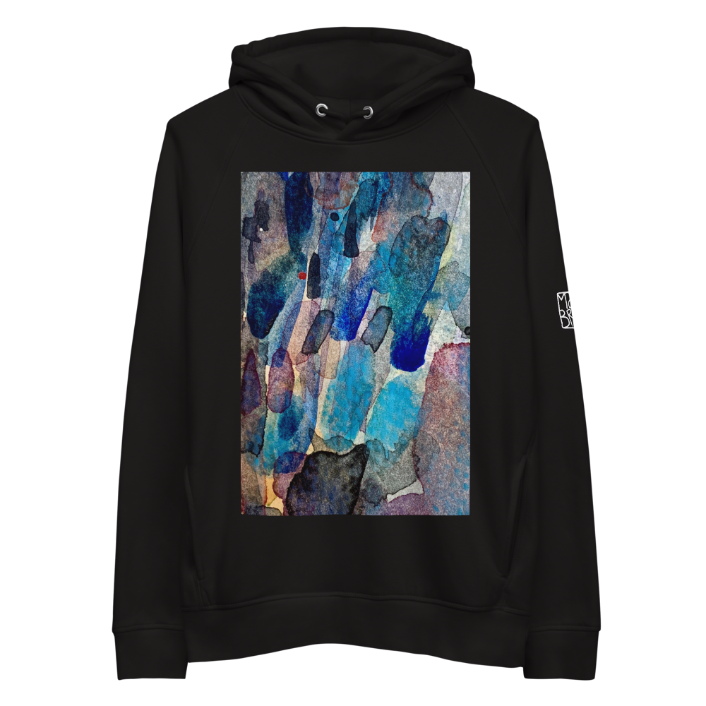 Organic Cotton Unisex Hoodie - Blue for You