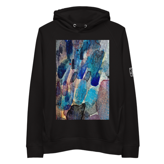 Organic Cotton Unisex Hoodie - Blue for You