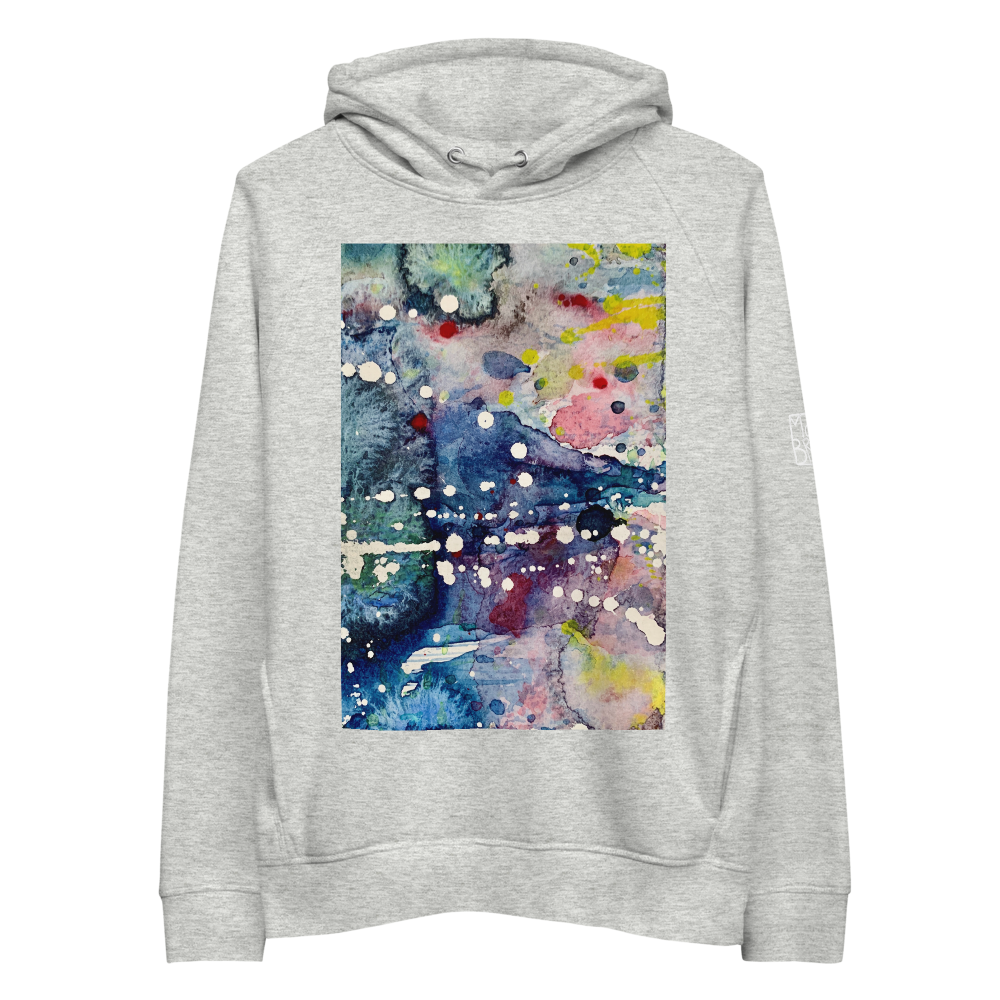 Organic Cotton Unisex Hoodie - Mountain