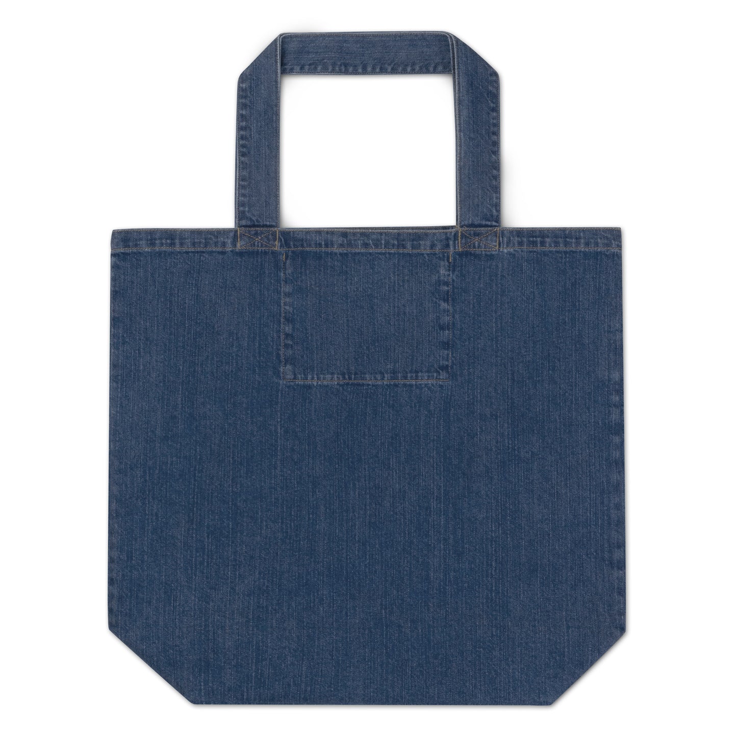 Organic denim tote bag - Magic Forest