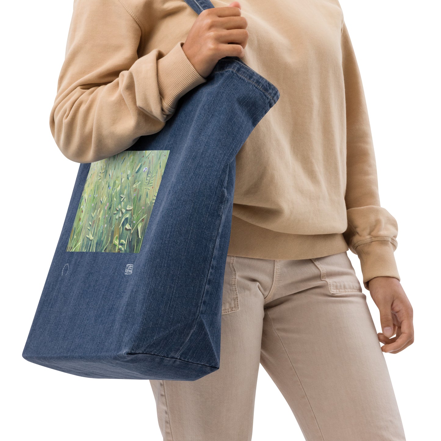 Organic denim tote bag - Haymakers