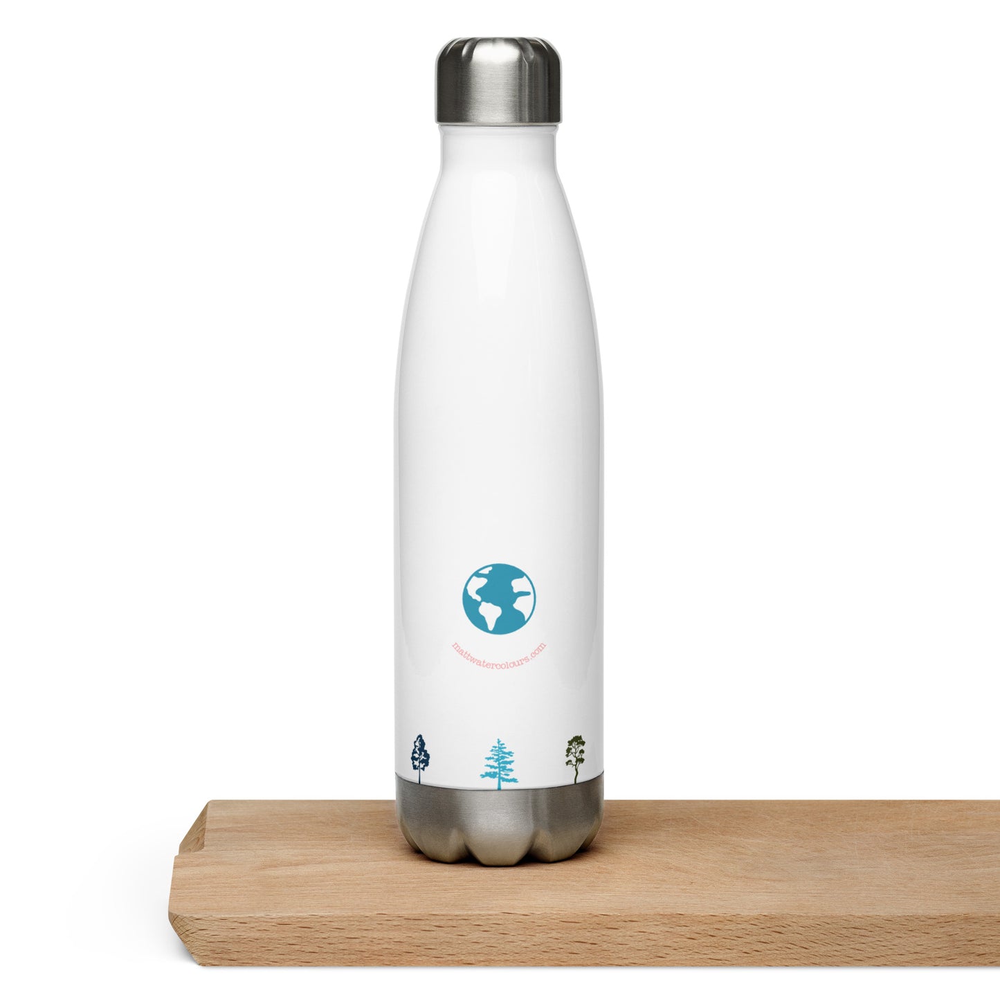 Stainless Steel Water Bottle - Fields